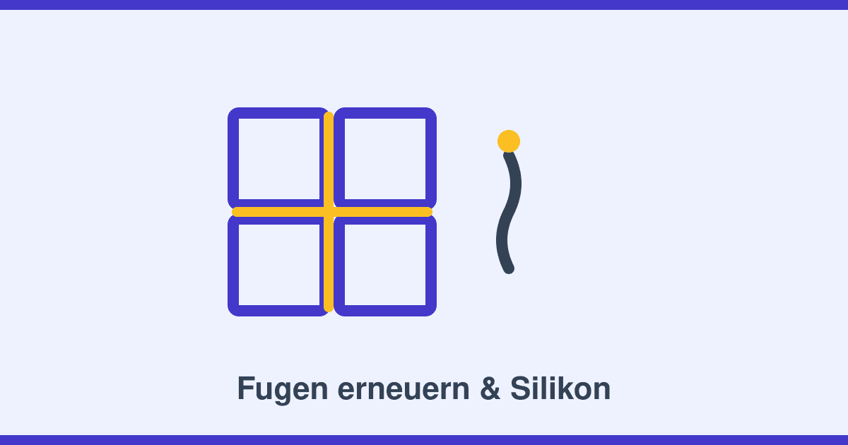 Fugen erneuern und Silikon tauschen: Wann es nötig ist und was der Profi macht