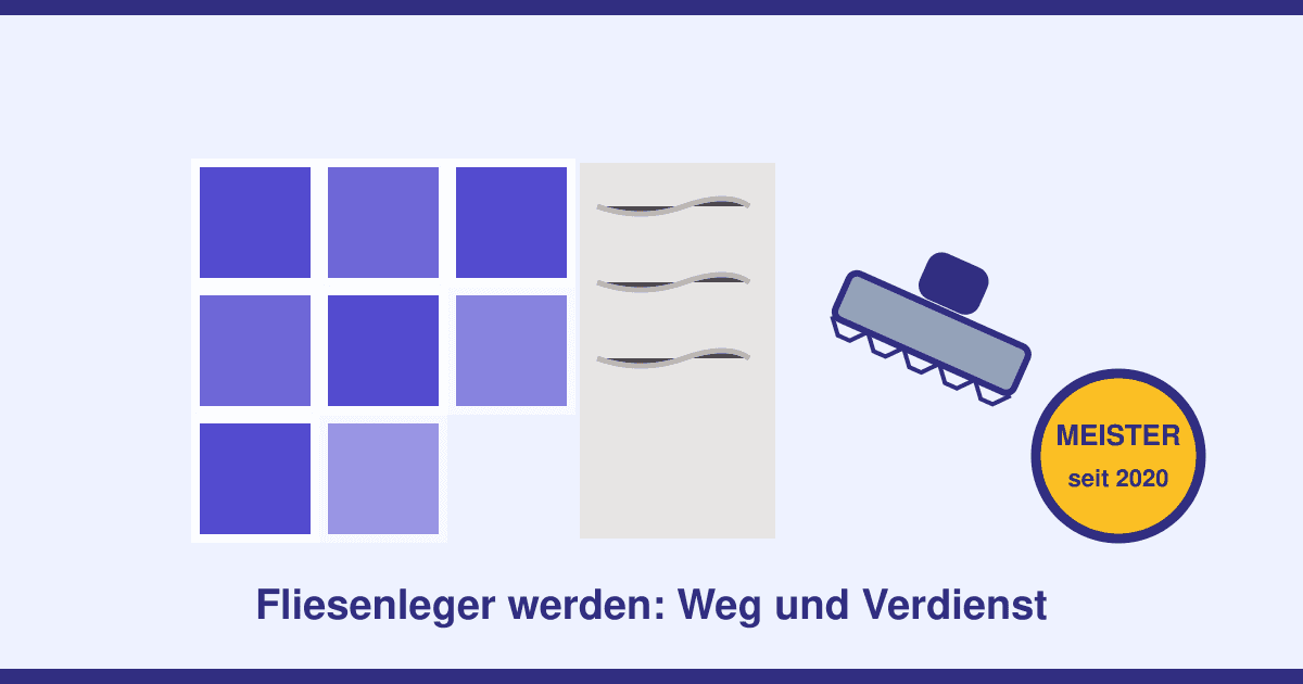 Fliesenleger werden 2026: Ausbildung, Gehalt — und warum die Meisterpflicht seit 2020 wieder gilt